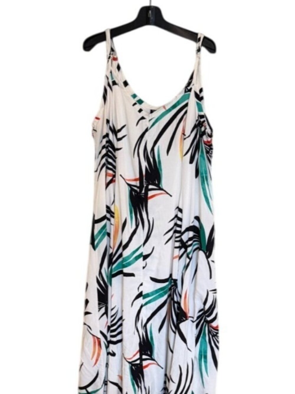 Torrid Women's Challis Trapeze Dress Tropical Print Dress Multi Size 1 (14/16) - Picture 3 of 9
